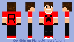 Mortada Radawy red Minecraft Skin