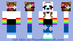 masked girl Minecraft Skin