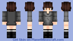 RaccooninBlaze9 as a Femboy Minecraft Skin