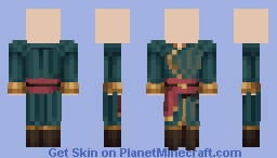 𝑁 ⎯ Verdigris Minecraft Skin