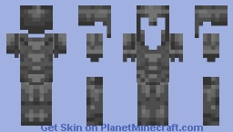 Netherite Armor Minecraft Skin