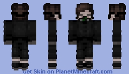 IN black Minecraft Skin