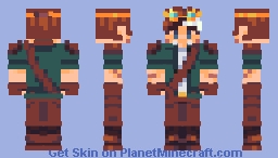 q!Cellbit on QSMP, Redesign Minecraft Skin