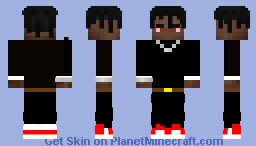 travis scott Minecraft Skin