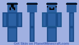 blue blob man v2 suit Minecraft Skin