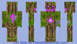 Forest man himlands Minecraft Skin