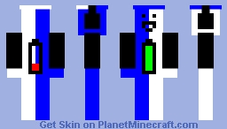 The battery dude Minecraft Skin
