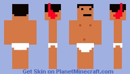 Cursed man Minecraft Skin