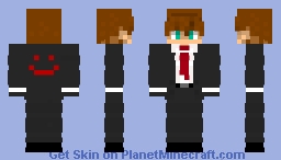greg in a suit Minecraft Skin