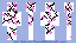 Cherry Blossom Minecraft Skin