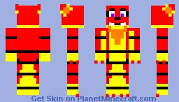 Firefly the Golden Muffin Fox (java) Minecraft Skin