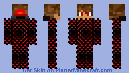 Techno Red Gamer (The_Dark_Dragon) Minecraft Skin