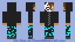 Ripped  hacker Minecraft Skin