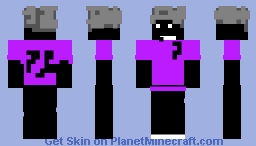 Cool skin with my merch Minecraft Skin