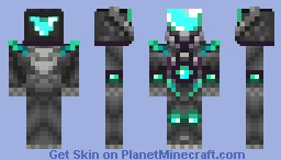 Terraria Vortex Armor Minecraft Skin