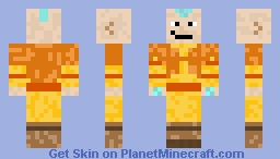 Aang - Avatar Minecraft Skin