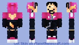 Quackity Cubito ~ Outfit a mi estilo version Rosa Minecraft Skin
