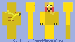 Pikachu Minecraft Skin