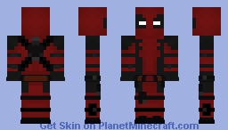 Deadpool Minecraft Skin