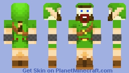 The Legend of H'Roth: A Link to the Gar Minecraft Skin