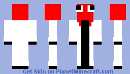 Red from rainbow friends skin on noobsnake 2048 on crazygames Minecraft Skin
