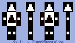 monocrome Minecraft Skin