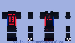 Football Skin Minecraft Base - FC Barcelona A 24/25 Minecraft Skin