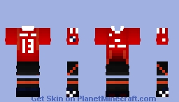 Football Skin Minecraft Base - Manchester United H 24/25 Minecraft Skin