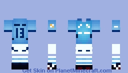 Football Skin Minecraft Base - Manchester City H 24/25 Minecraft Skin