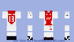 Football Skin Minecraft Base - Ajax Amsterdam 24/25 Minecraft Skin