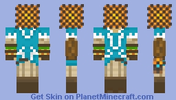 Breath of the wild ComicWhiteGuy Minecraft Skin