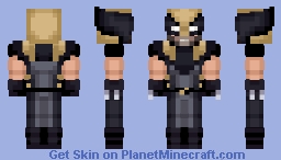 X-Men Wolverine Masked Claws Minecraft Skin