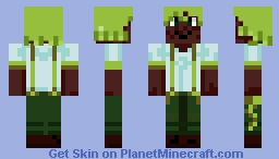 Lime Famer Boi Minecraft Skin