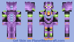 Evangelion Unit-01 Minecraft Skin