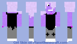 amethyst from steven universe Minecraft Skin
