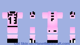 Football Skin Minecraft Base - Inter Miami CF H 24/25 Minecraft Skin