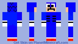 shin sonic Minecraft Skin