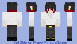 Vampire Girl Minecraft Skin