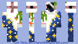 Astronaut In The Ocean Minecraft Skin