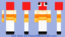 Me in candy corn sweater Minecraft Skin