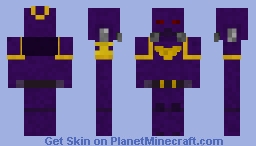 Space Marine- Soul Drinkers (Warhammer 40K) Minecraft Skin