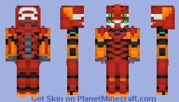 Evangelion Production Model-02 Minecraft Skin