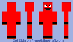 red guy Minecraft Skin
