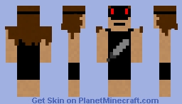 long haired spy Minecraft Skin