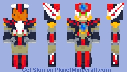 Mega Man X - Axl Minecraft Skin