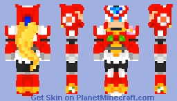 Mega Man X - Zero Minecraft Skin