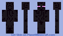 Short Enderman Minecraft Skin