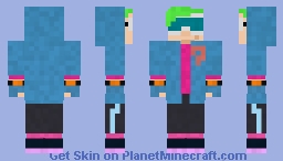 Multiverse Skin Series: DJ Rave (Friday Night Funkin) Minecraft Skin