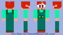 Rainbow Islands - Arcade - Bubby Minecraft Skin