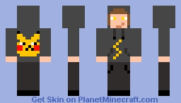 Pikachu fan Minecraft Skin